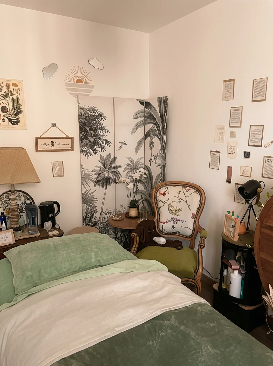 Espace d'accueil du cabinet de Marie Dussart
